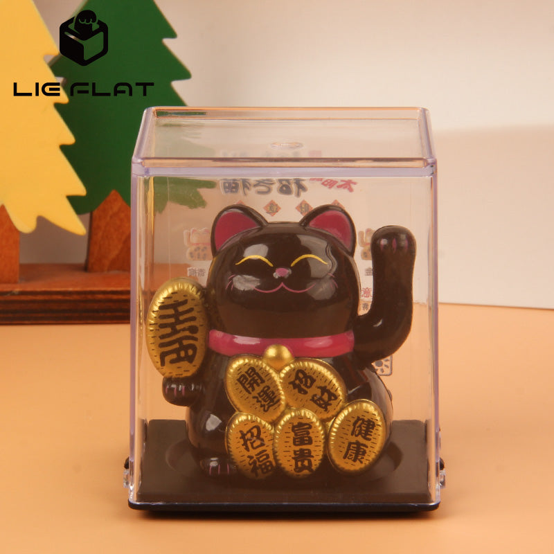 LIEE FLAT 2 inch Gold Coins Lucky Cat