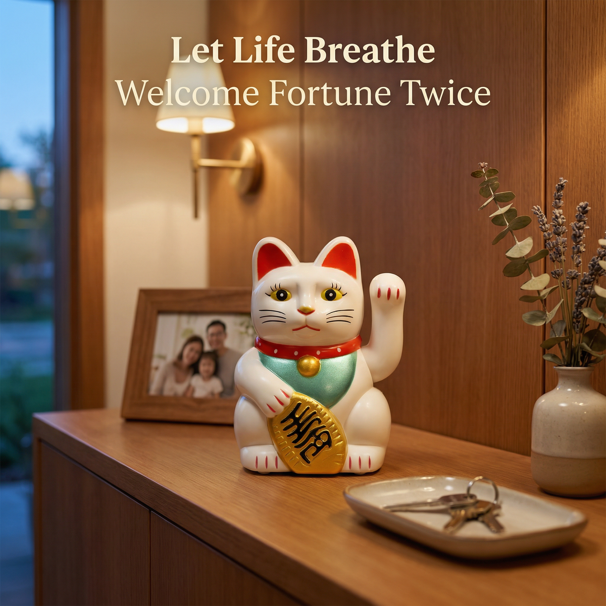 DUO-CLASSIC-WG solar lucky cat bundle - image 4 - LIEE FLAT CAT
