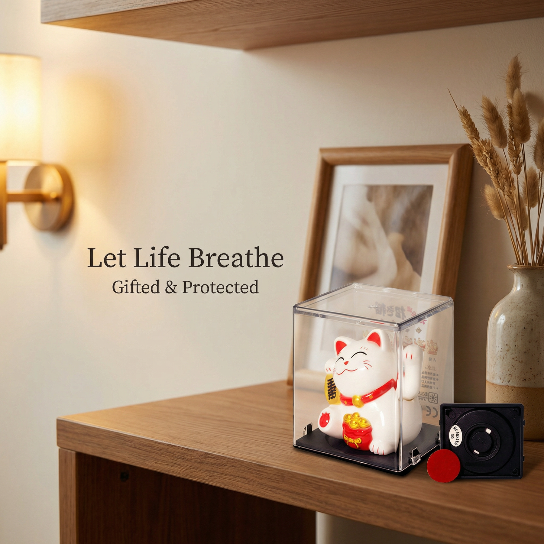 DUO-DISPLAY solar lucky cat bundle - image 4 - LIEE FLAT CAT