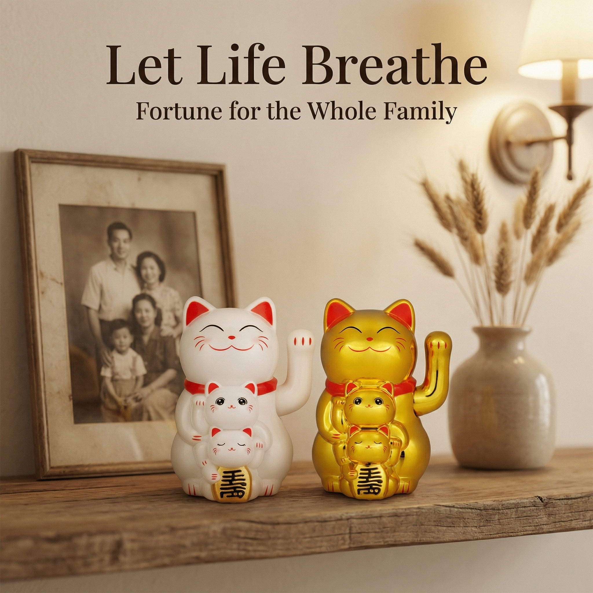 DUO-SMILEY solar lucky cat bundle - image 4 - LIEE FLAT CAT