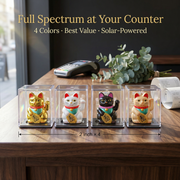 QUAD-SPECTRUM solar lucky cat bundle - image 3 - LIEE FLAT CAT