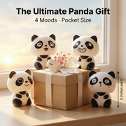 Solar Mini Panda 2-Inch — Tiny Desk & Car Companion - image 3 - LIEE FLAT CAT