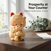 Solar Smiley Cat 4.5-Inch Large Edition color detail - LIEE FLAT CAT